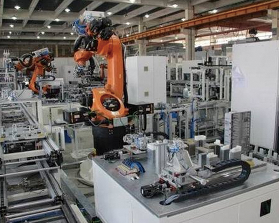 Assemblage-inspectie en verpakkingslijn van de controller voor elektrische voertuigen